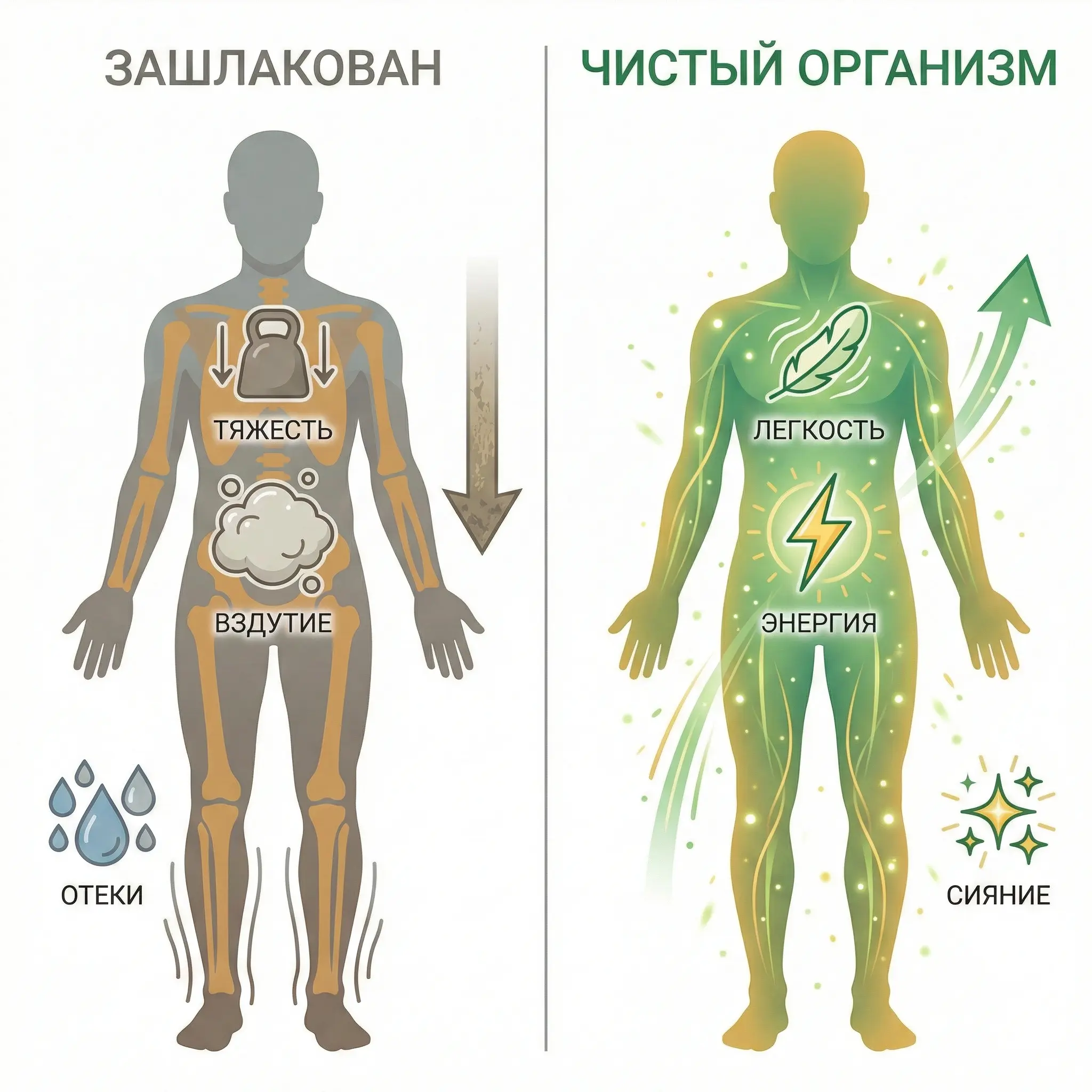 Визуализация метаболического застоя