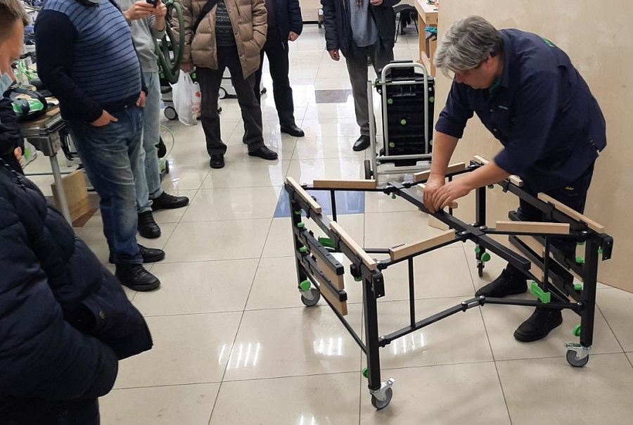 Раскроечный стол - верстак на колесах STM 1800 FESTOOL