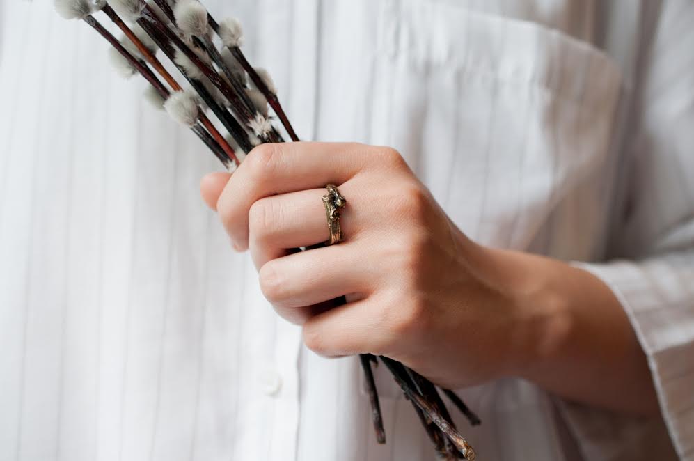 веточка украшение