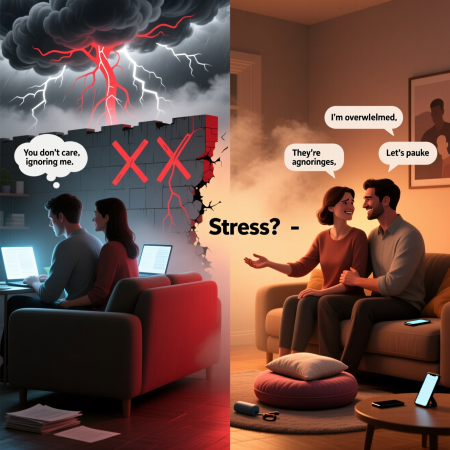 <img src="stress-relationships-2026-recovery.jpg" alt="Stress in relationships 2026: how couples can restore connection and become allies against stress instead of enemies">