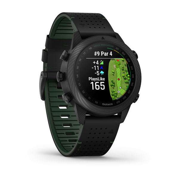 Умные часы Garmin Marq Golfer (Gen 2) - Carbon Edition, официальный ракурс 3