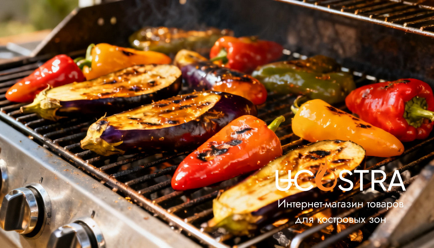 гриль на террасе