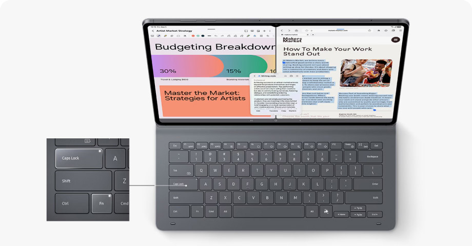 купить Samsung Book Cover Keyboard Slim для Galaxy Tab 11