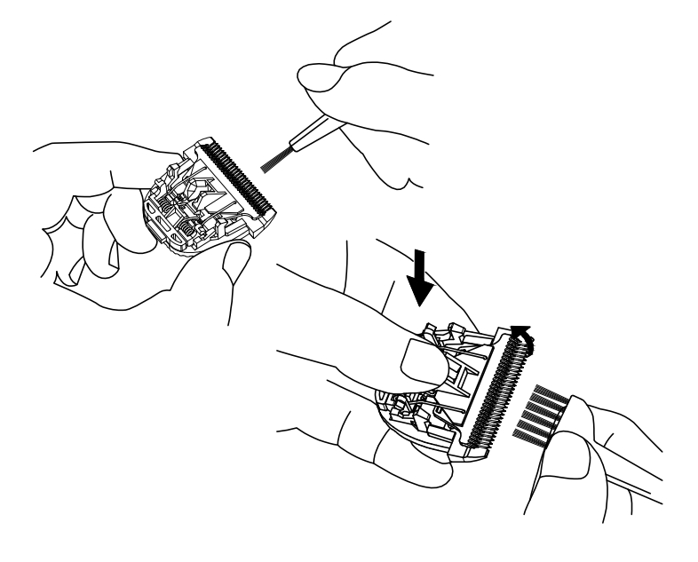 Инструкция по чистке ножа для машинки BaByliss PRO