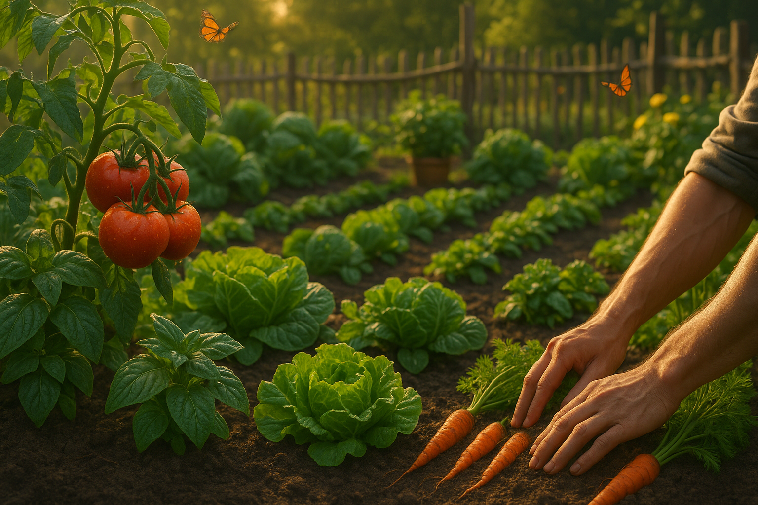 Схема посадки овощей для максимальной урожайности