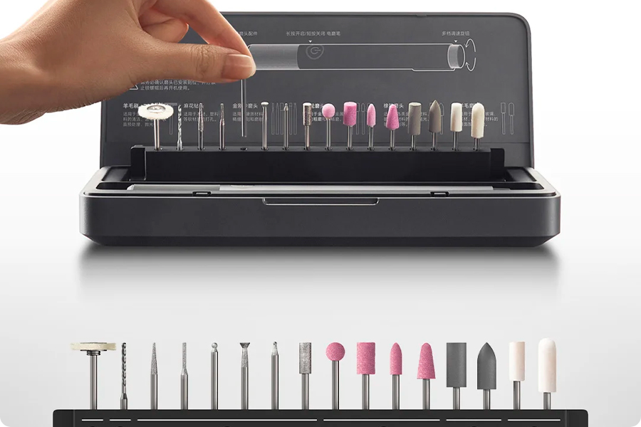 Гравер Xiaomi Mijia Electric Grinding Pen 16 in 1 (MJDMB001QW)-описание-6.jpg