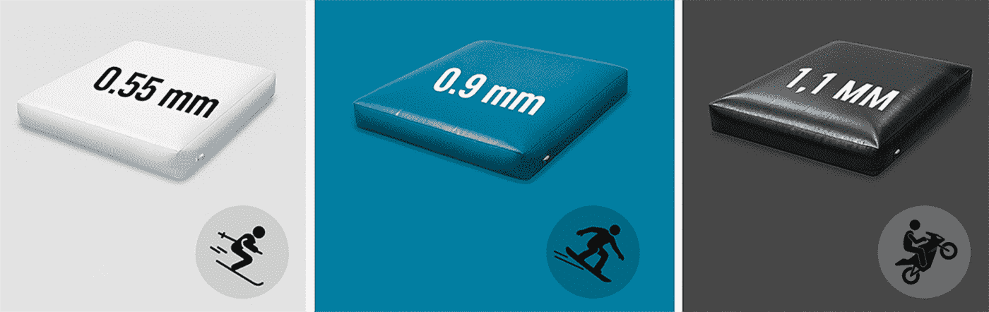 Рекомендации по выбору толщины материала