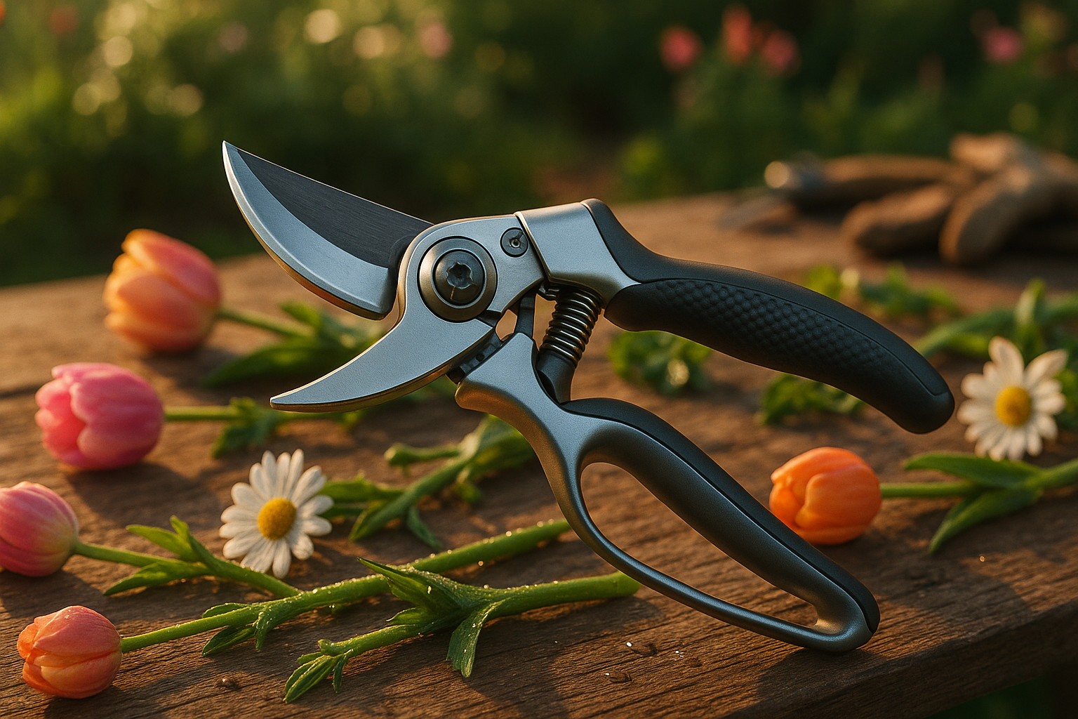 Секаторы разных видов и механизмов