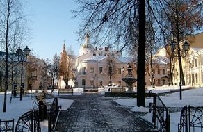 Фонтан в сквере Маяковского