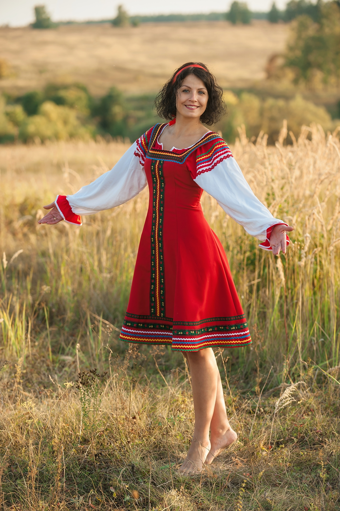 Купить детский русский народный костюм в Санкт-Петербурге недорого: интернет-магазин АРЛЕКИН
