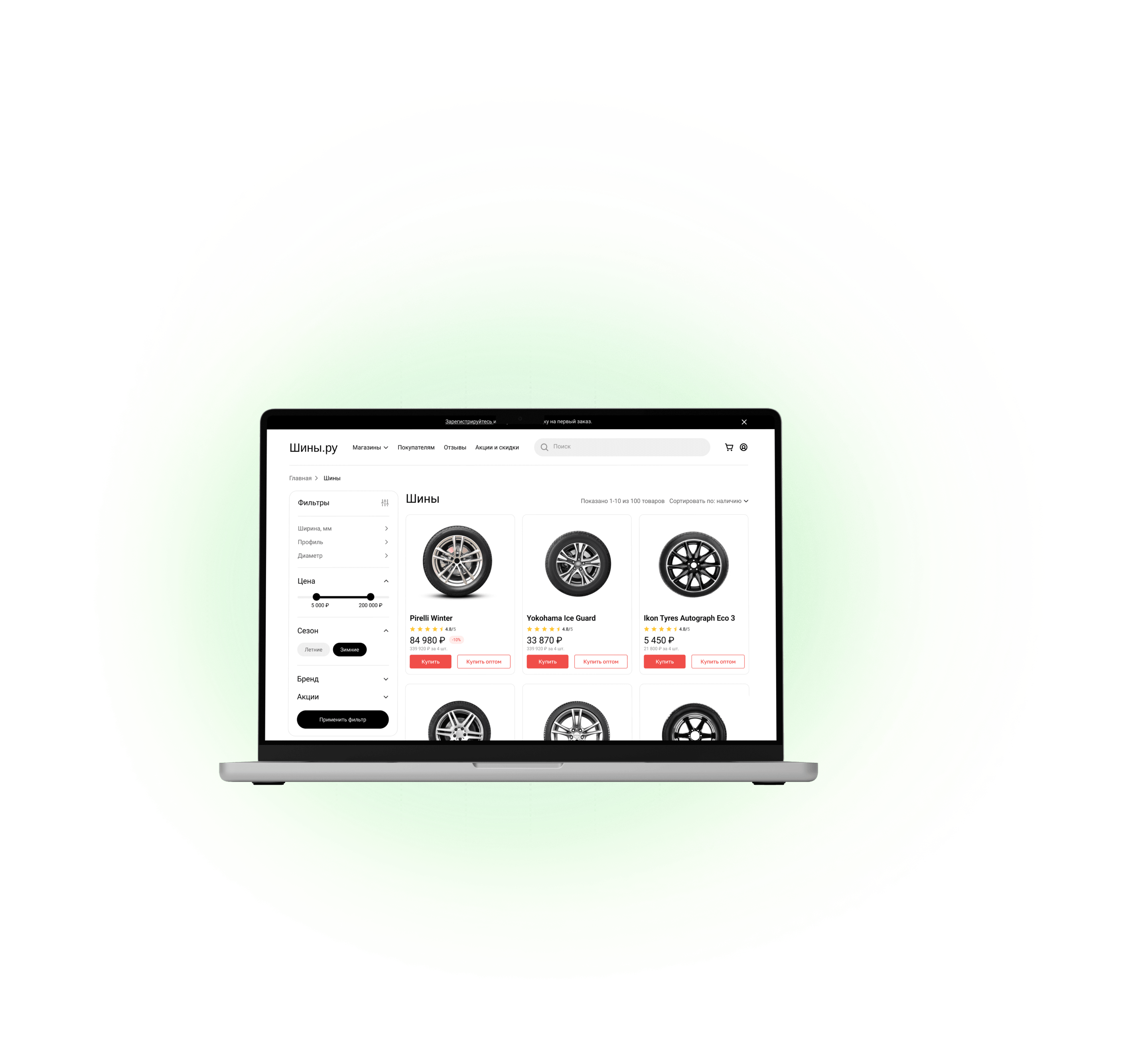 Разработка B2B кабинета