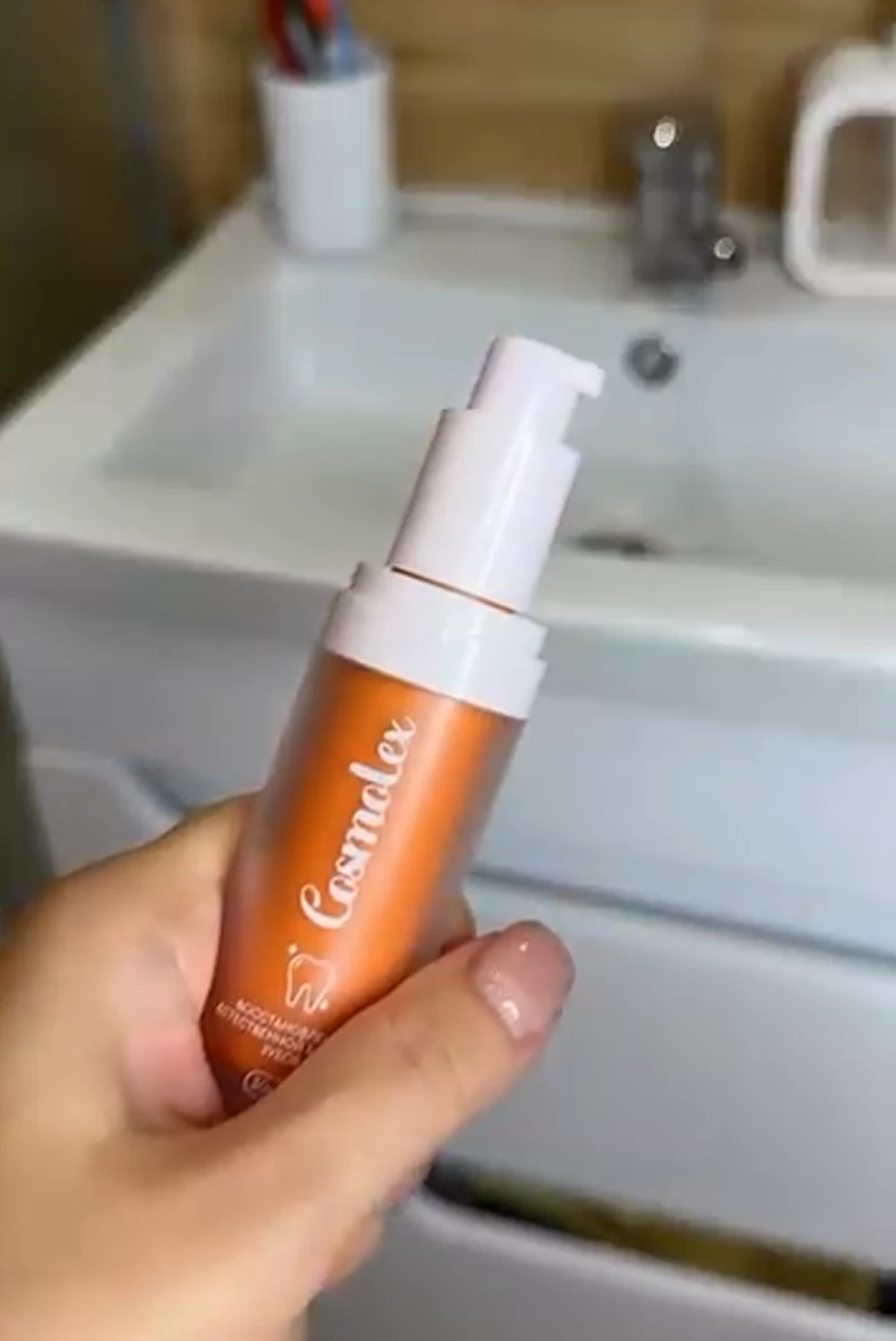 Зубная паста для эмали отбеливающая