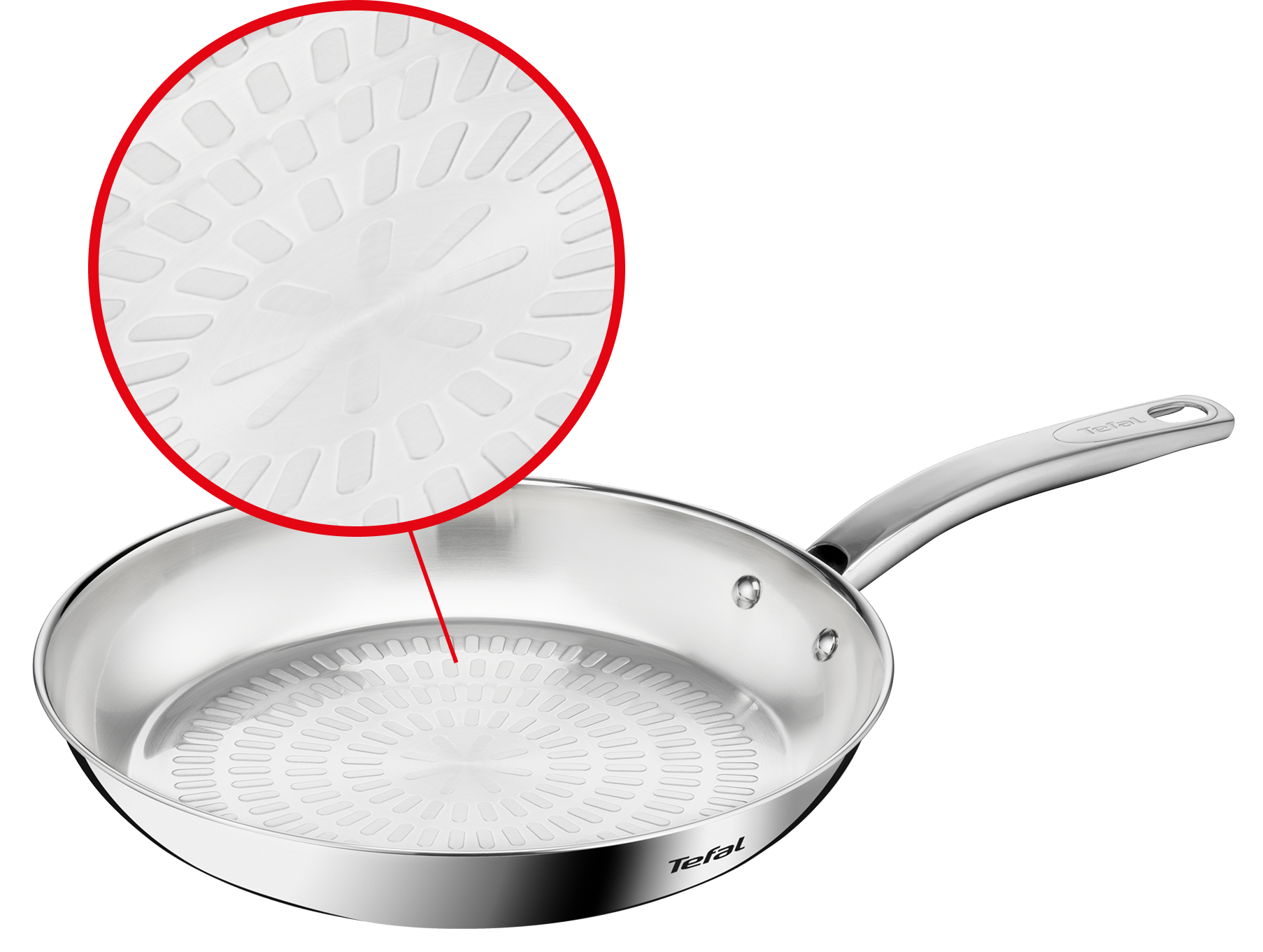 Сковорода Tefal из нержавеющей стали