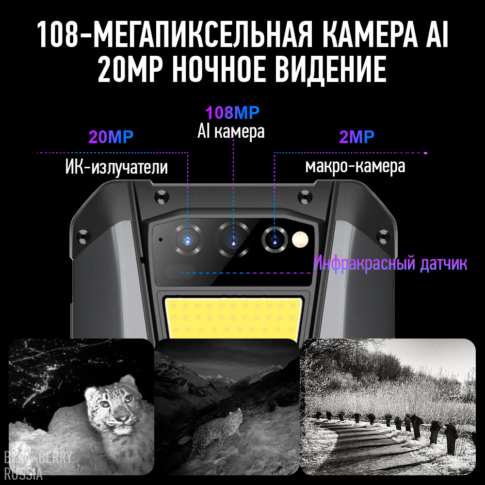 Unihertz Tank камера с искусственным интеллектом