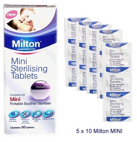 Таблетки Milton для дезинфекции