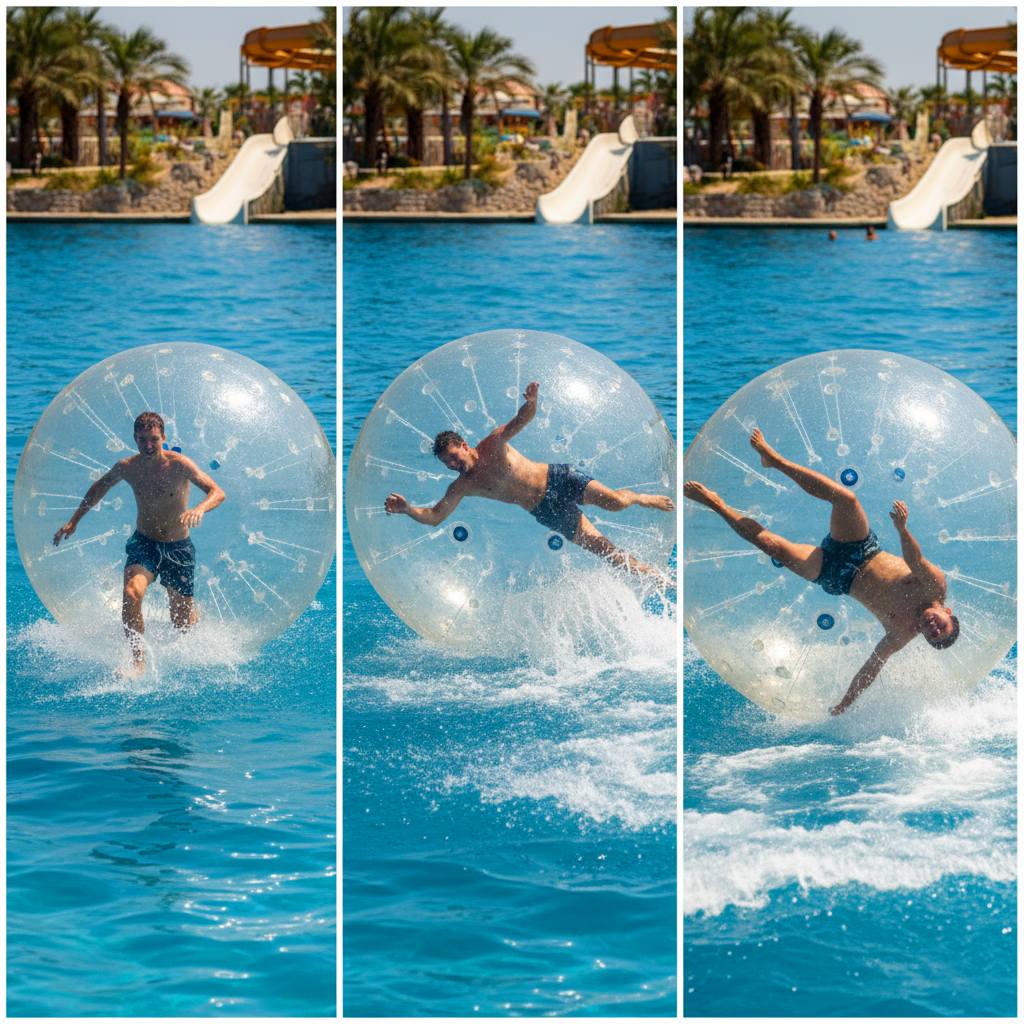 Человек в аквазорбе