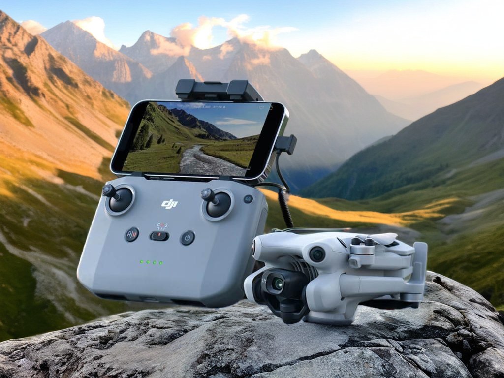DJI Mini 4 Pro — 4K HDR, складной