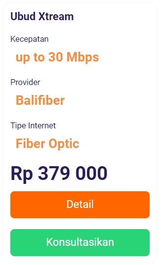 Paket Internet Ubud Xtream