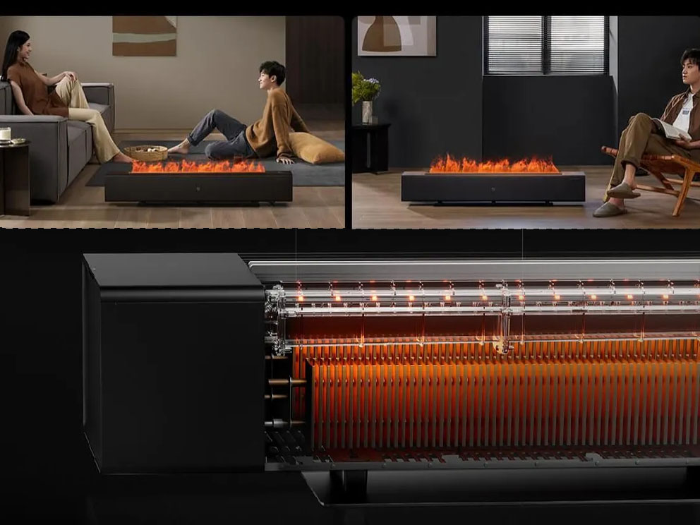 Xiaomi Mijia Baseboard Electric Heater Graphene Heating Simulated Flame Edition 2200W ( TJXDNQ06ZM)-описание-3.jpg
