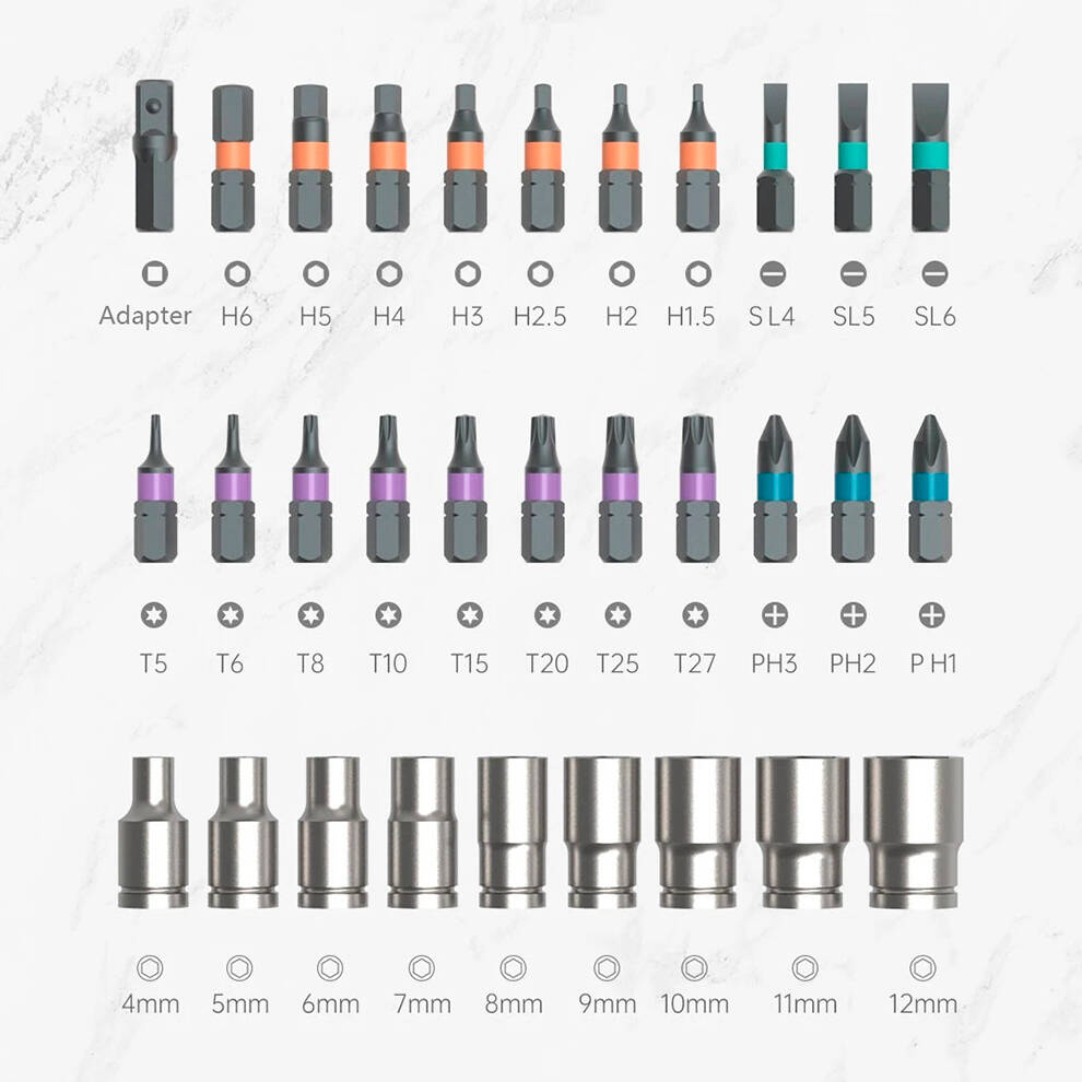 Набор инструментов Xiaomi Mijia ATuMan Duka RS-2 33 in1 (33 предм.)-описание-4.jpg