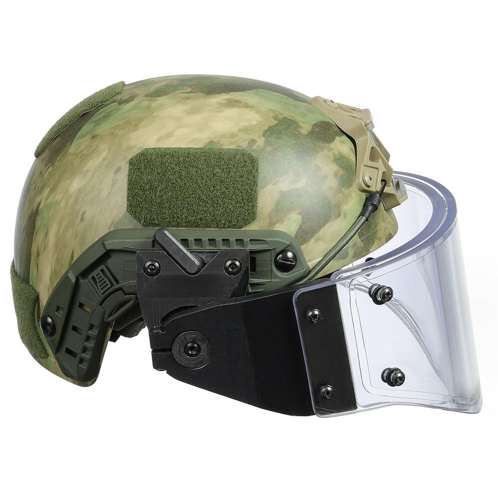 пулестойкое забрало для военного тактического шлема
