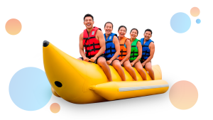 Водные и зимние бананы БатутМастер