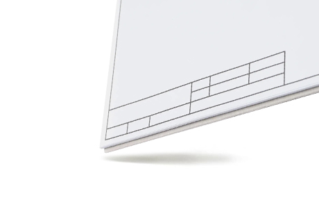 Бумага для черчения с рамкой