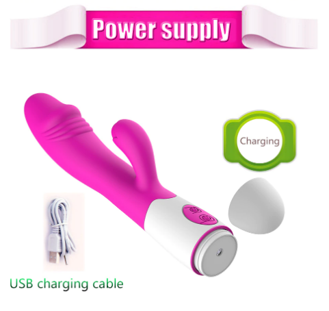 Вибратор-фаллоимитатор Yafe G-Spot, USB шнур в комплекте
