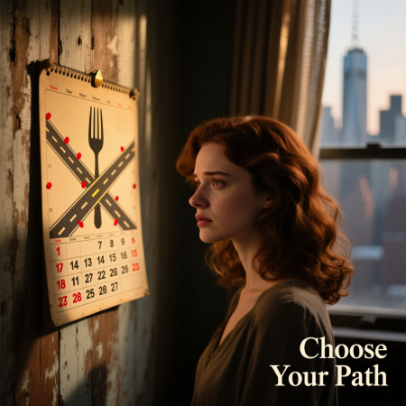 <img src="waiting-or-leaving-relationship.jpg" alt="Woman contemplating relationship future and uncertain commitment with hesitant partner">