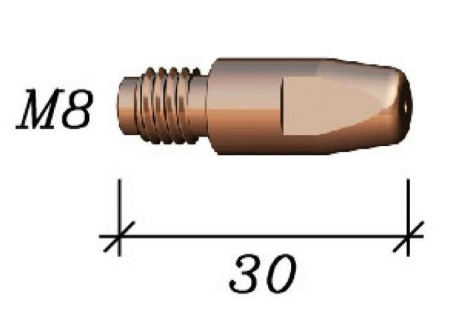 BU-10244 Наконечник сварочный