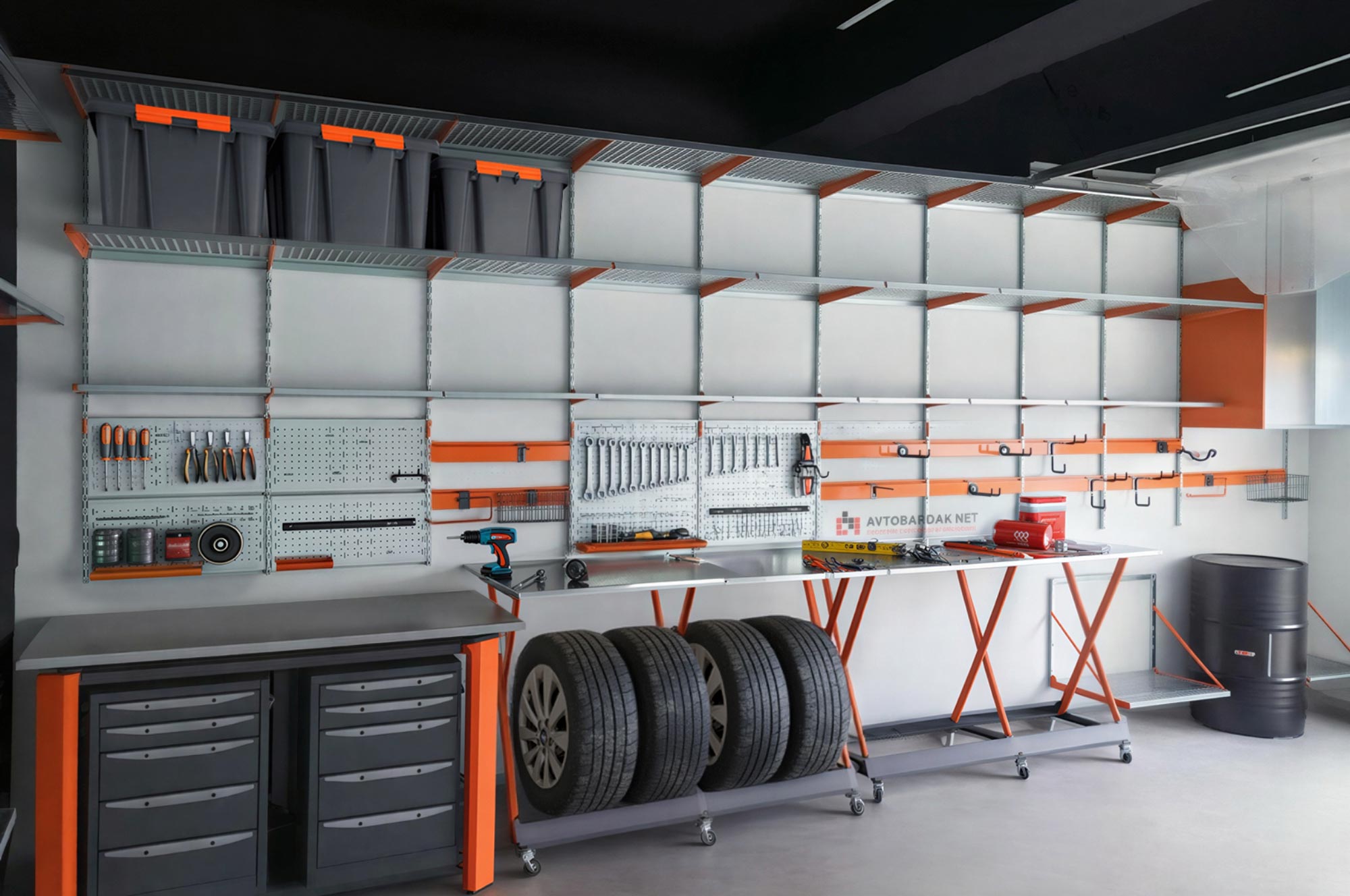 Купить стеллаж металлический сборный 