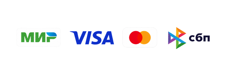 Visa, Mastercard, МИР, СБП