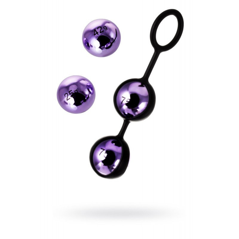 Тренажер Кегеля Toyfa A-toys Pleasure balls set, сменные шарики 14,6 см, 4 штуки