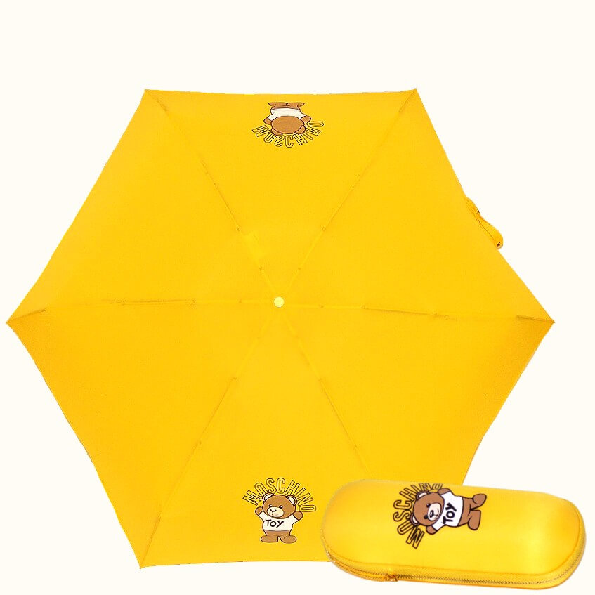 Зонт мини Moschino Bear back and front, Италия (арт.8351-U). Зонт мини Moschino Bear back and front, Италия (арт.8351-U).
