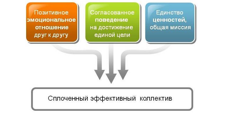 сплочение коллекива