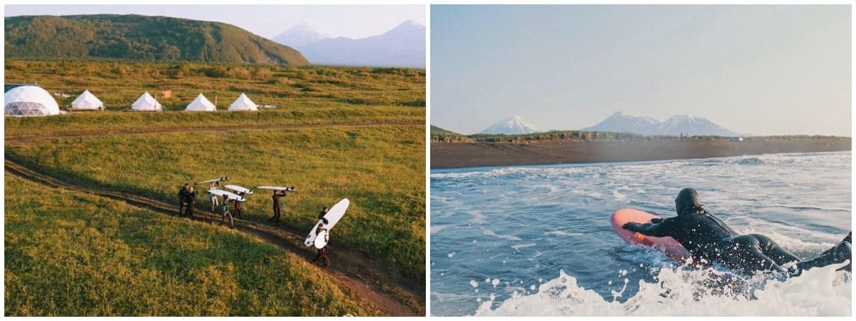 Серфинг на Камчатке