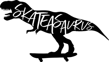 принт Skateasaurus