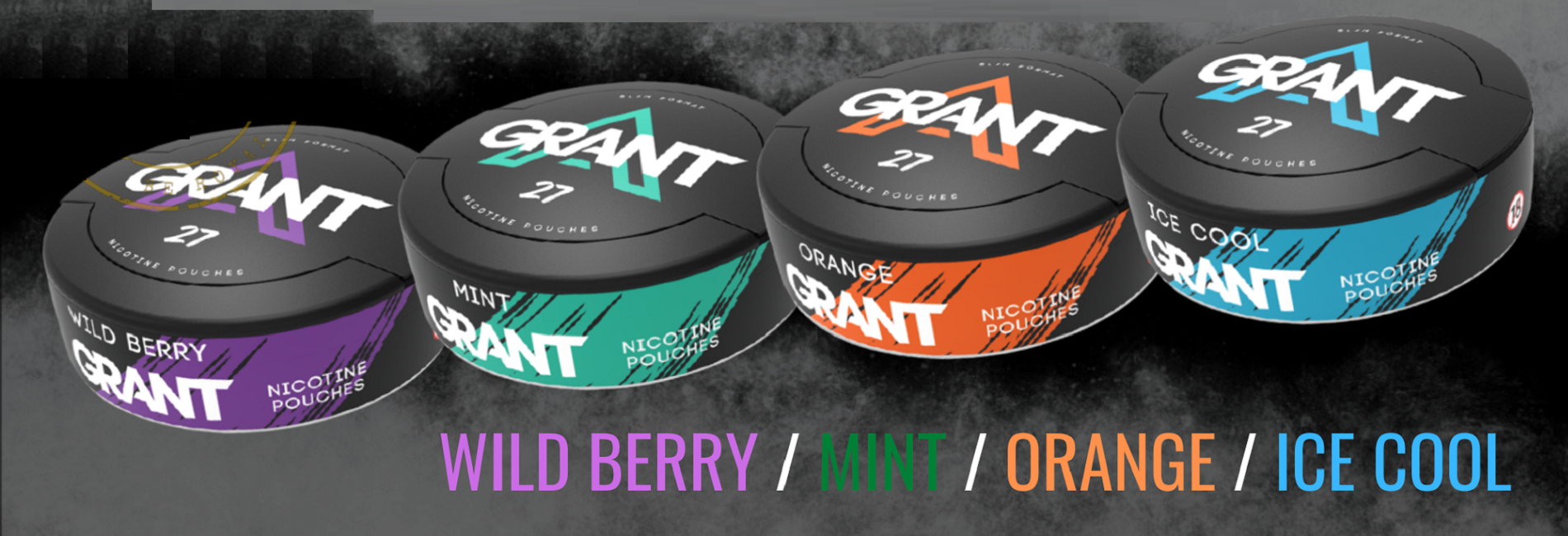 вейп продукция от GRANT никотиновые паучи ассортимент доставка