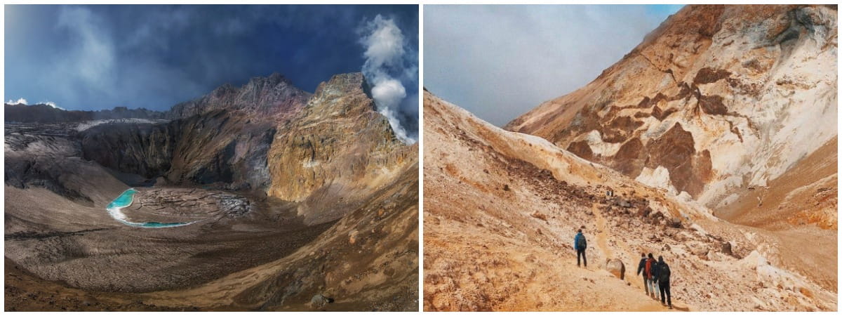 Восхождение на Мутновский вулкан