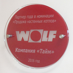 Партнёр года Wolf 2016