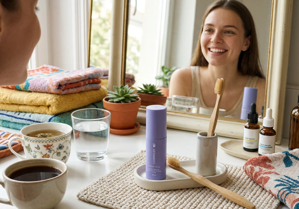 Факты и мифы о фиолетовой зубной пасте