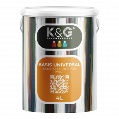 Универсальная краска BASIS UNIVERSAL в новых фасовках!!!