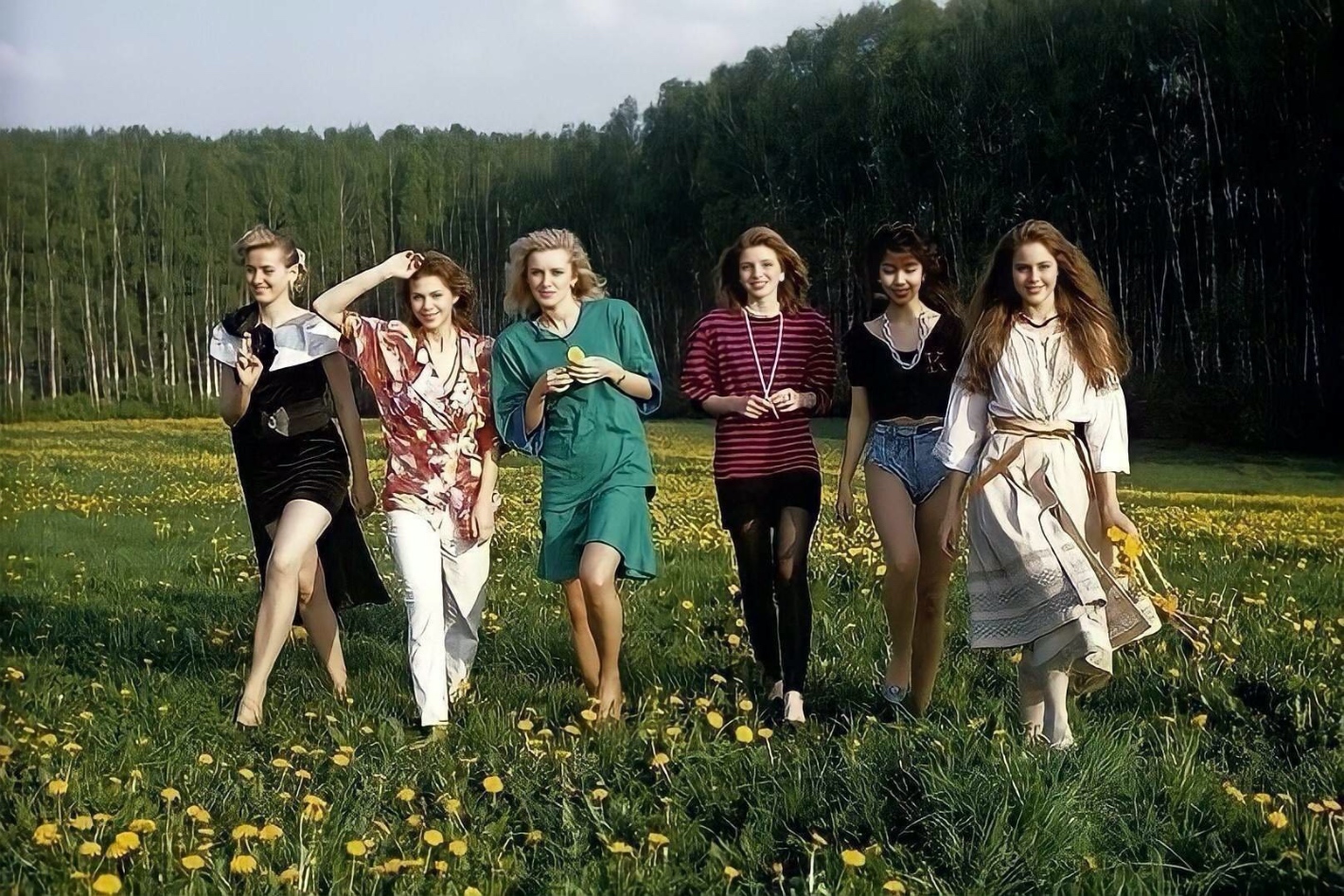 Мода 80 х годов фото одежда девушки в ссср