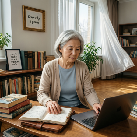 <img src="saransk-intellectual-success-elderly.jpg" alt="Elderly woman in Saransk studying for success with intellectual club training and cognitive development in Mordovia Republic">
