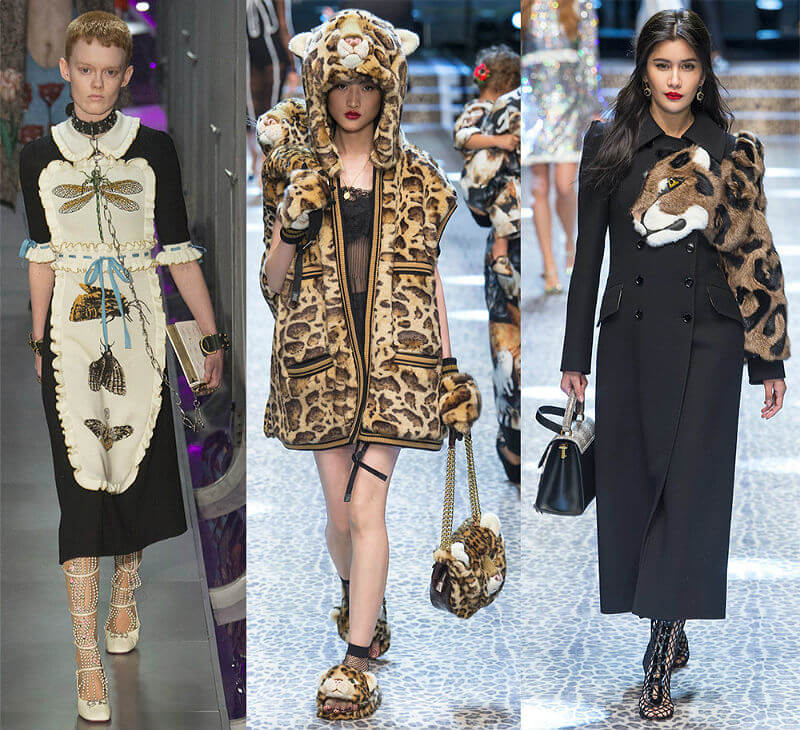 Леопард и даже стрекоза как новый модный стиль