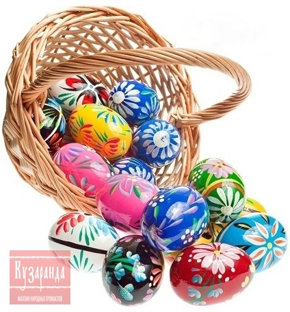 Сувенирные и пасхальные яйца из керамики