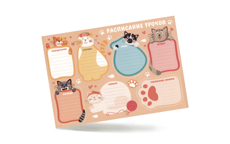 Расписания уроков