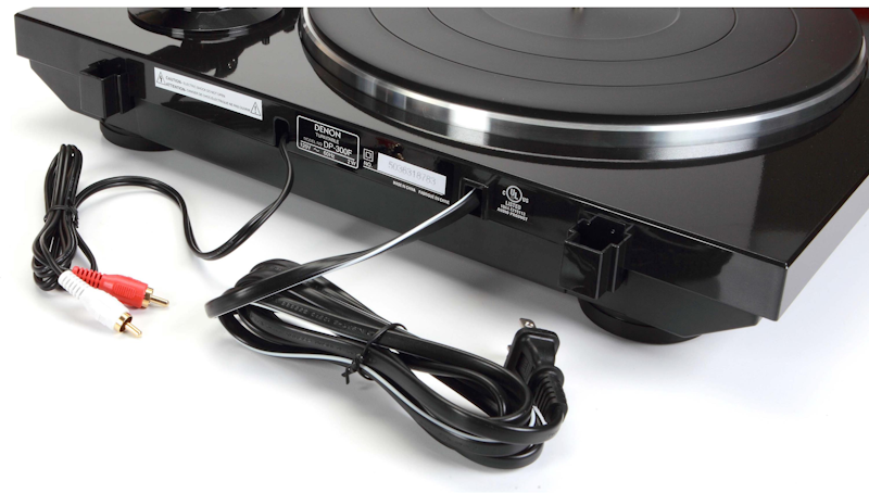 Виниловый проигрыватель Denon DP-300F Black