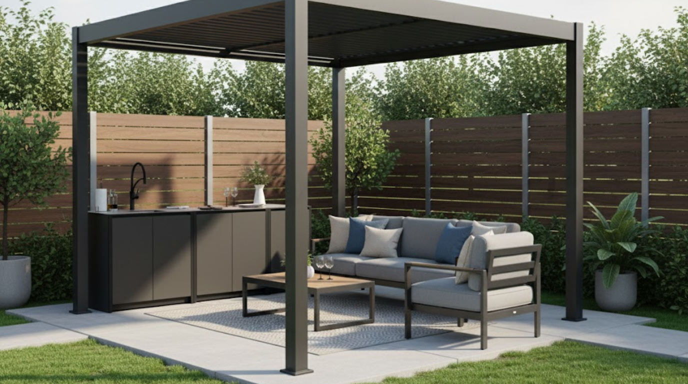 Уличная кухня барбекю с перголой Уличная кухня барбекю с перголой.png