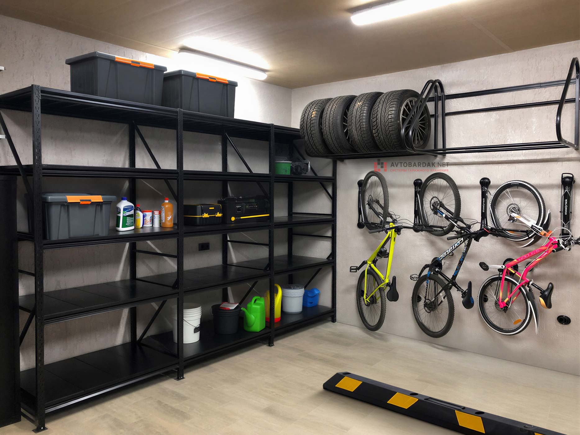 Купить сборный стеллаж в гараж